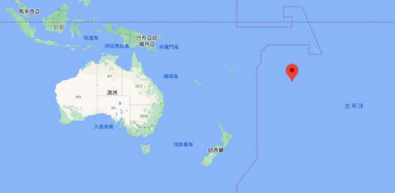 庫克群島（圖／翻攝自Google Maps）