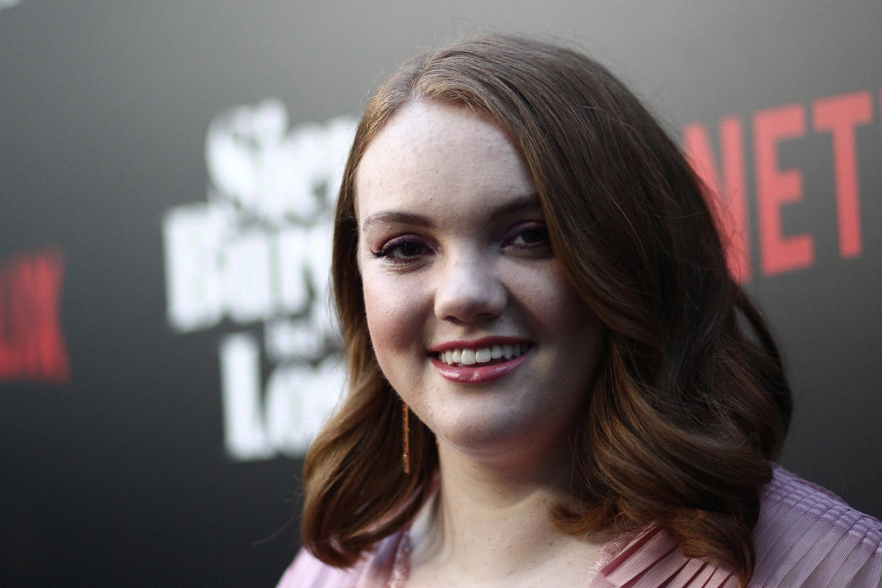 Shannon Purser.  (Photo by Tommaso Boddi/Getty Images)