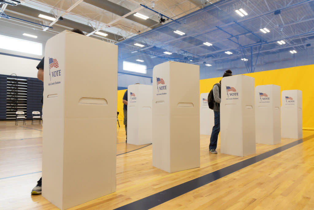 Voters cast ballots in Idaho Primary Election
