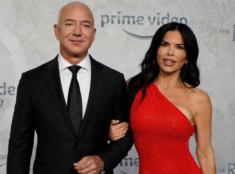 Lauren Sánchez, Jeff Bezos 