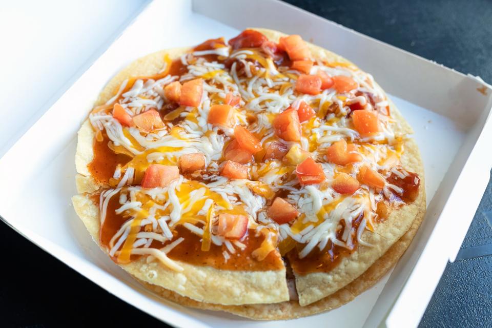 Mexican pizza from Taco Bell