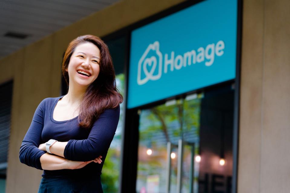 Gillian Tee, co-founder and CEO of Homage. (PHOTO: Homage)