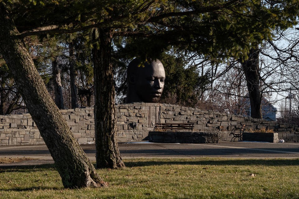 MLK Jr. Park in Buffalo, New York, on March 4, 2023