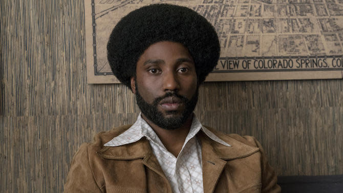 John David Washington in <em>BlacKkKlansman</em> (Credit: Focus Features)