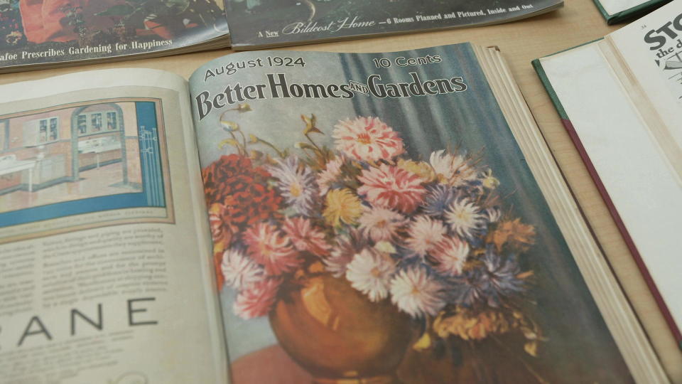 A 1924 issue of Better Homes & Gardens magazine.  / Credit: CBS News