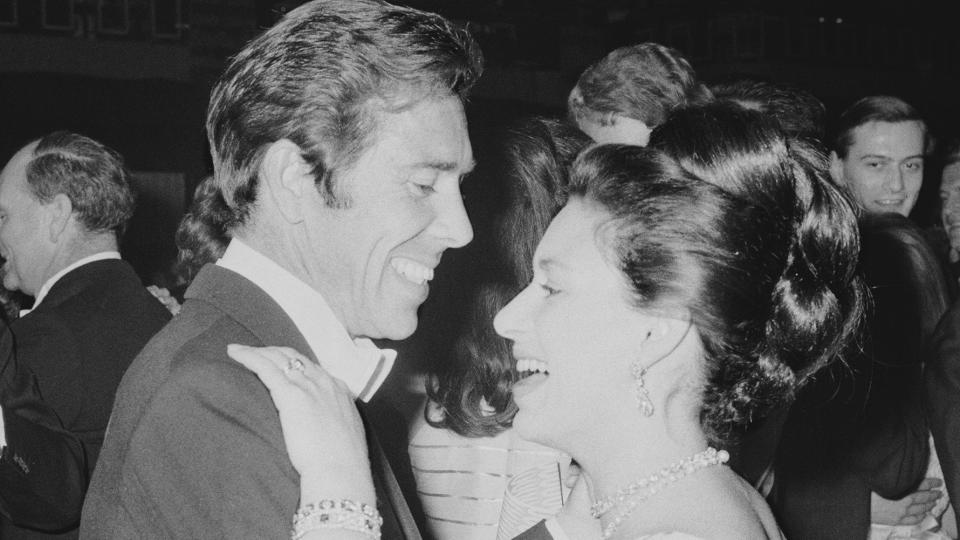 Princess Margaret Countess of Snowdon (1930 - 2002) dancing with her husband Antony Armstrong-Jones - 1st Earl of Snowdon at the Canadian Women's Club Centenary Ball at Grosvenor House, London