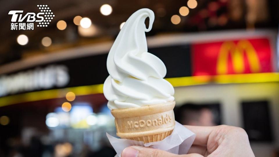 蛋捲冰淇淋是麥當勞的熱門品項。（示意圖／shutterstock達志影像）