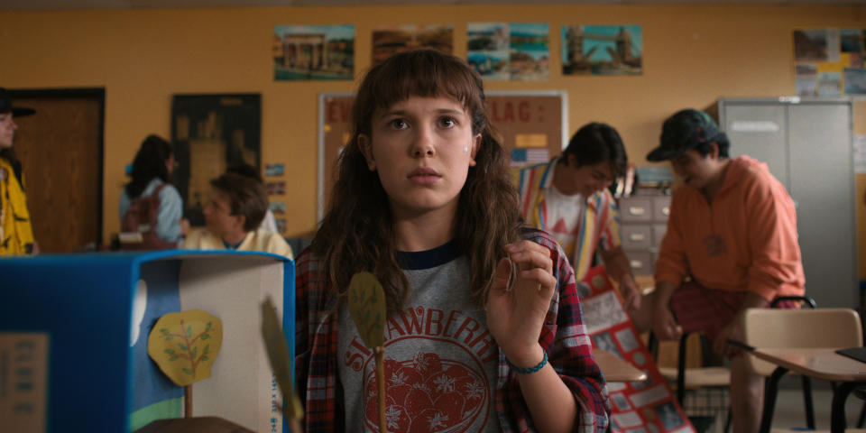 Millie Bobby Brown in ‘Stranger Things’ - Credit: Netflix