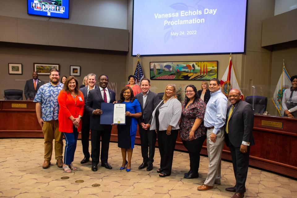 Orange County Mayor Jerry Demings proclaimed May 24 Vanessa Echols Day in the county.