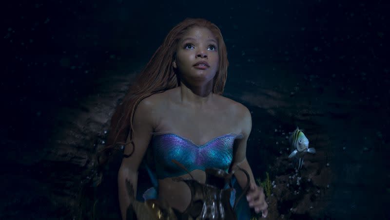 Halle Bailey as Ariel in Disney’s live-action “The Little Mermaid.”