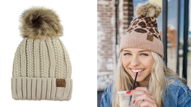 A warm hat like this one is a must in the winter.