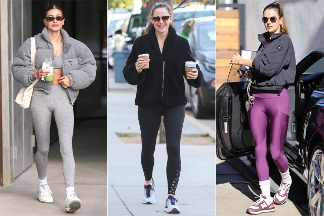 Kendall Jenner Wears Alo Yoga's Famous Airlift Leggings and Sports Bra