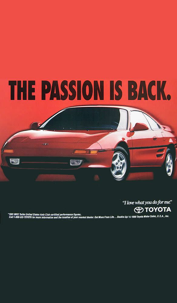 1991: Toyota MR2