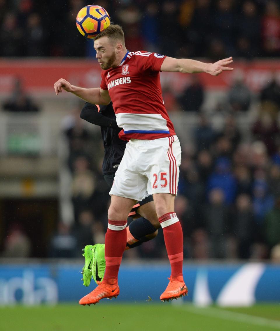 <p>Calum Chambers – Middlesbrough (WhoScored.com rating 7.40)<br> The Arsenal loanee has starred in a defence that has conceded just 30 goals all season, switching from centre back to right back. Just 22, Chambers already has three England caps to his name, but might be out of luck this time round. </p>