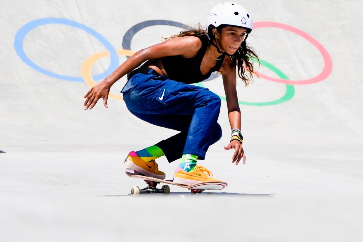 Tokyo Olympics Skateboarding (Copyright 2021 The Associated Press. All rights reserved)