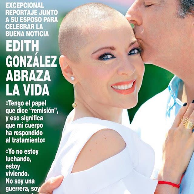 Edith González es la portada de la revista Hola/Edith González/Instagram