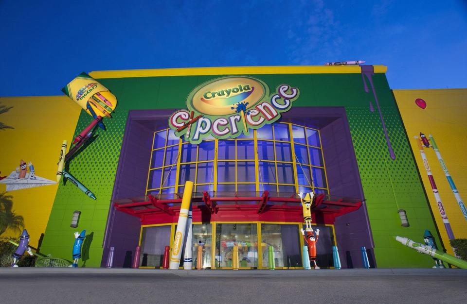 Get creative at the Crayola Experience.
