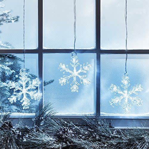 Lighted Christmas Window Decorations