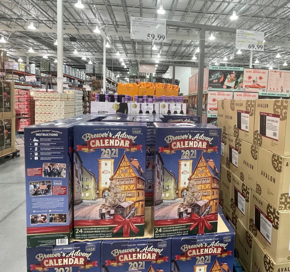 Costco's Brewer's Advent Calendar costs $59.99.