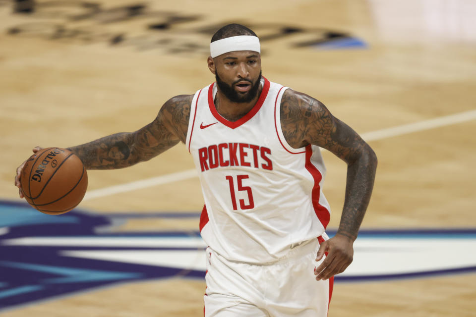 Houston Rockets center DeMarcus Cousins