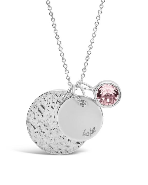 Sterling Forever Breast Cancer Awareness Necklace