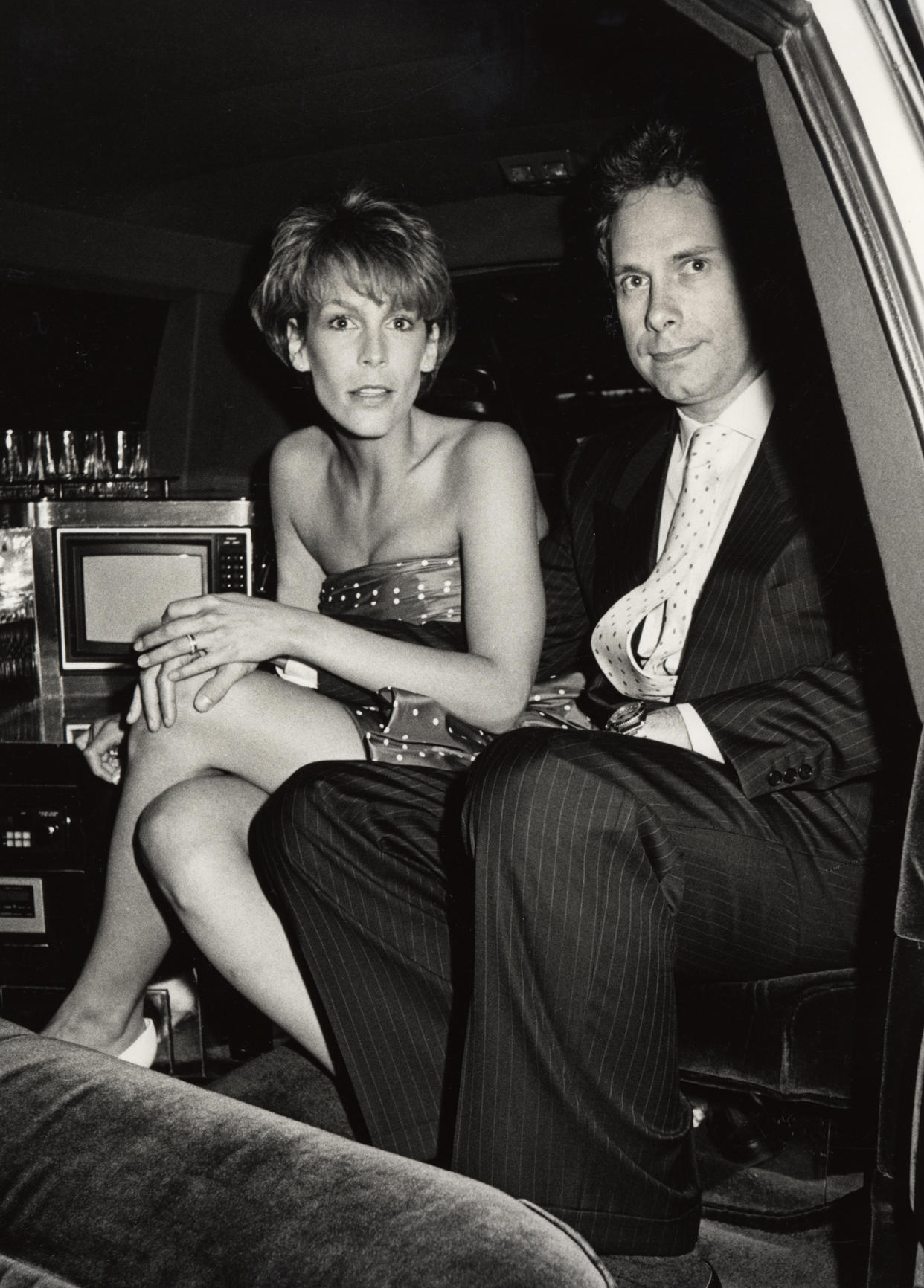 Christopher Guest and Jamie Lee Curtis (Ron Galella / Ron Galella Collection via Getty)