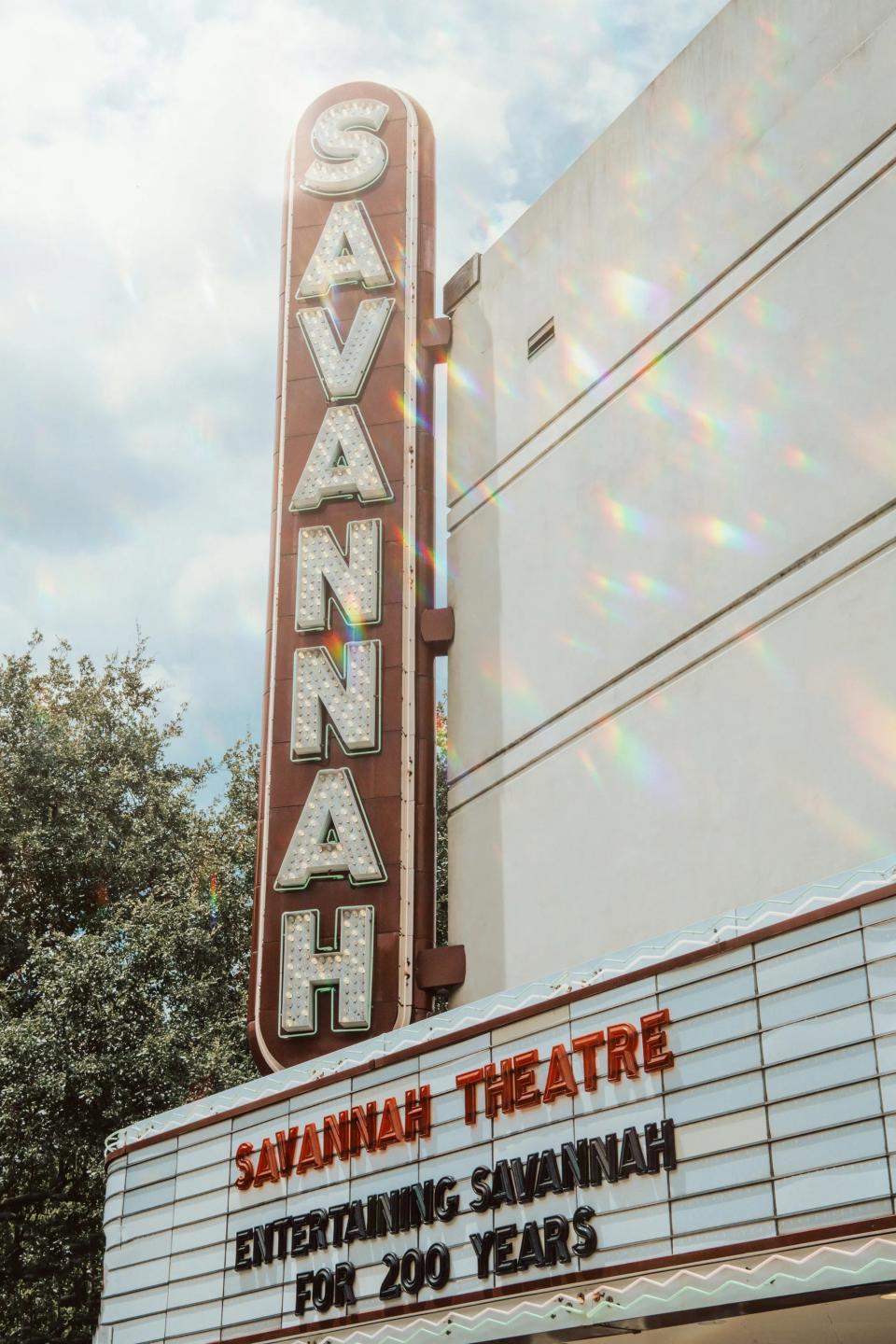 The Savannah Theatre, located at 222 Bull St.