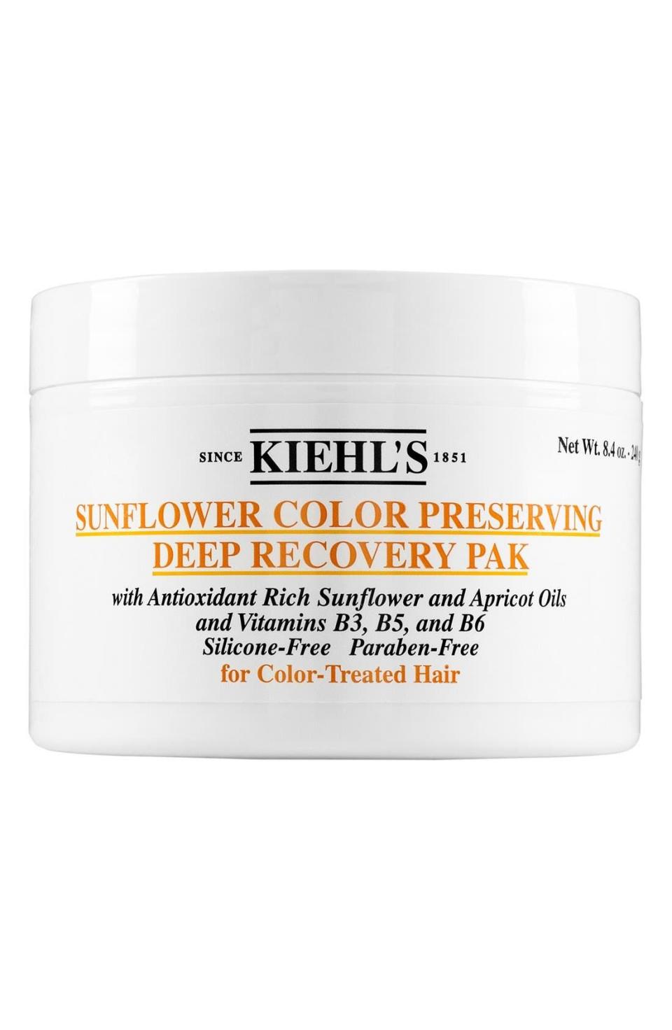 8) Sunflower Color Preserving Deep Recovery Pak Hair Mask