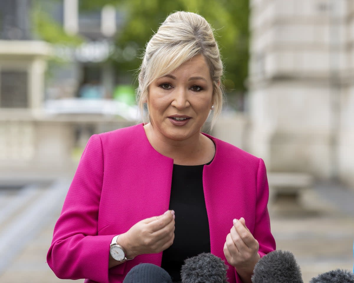 Sinn Fein Vice-President Michelle O’Neill (PA) (PA Wire)