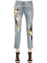 <p>Roberto Cavalli Sequined Birds Destroyed Denim Jeans, $2,415, <a href="http://www.luisaviaroma.com/index.aspx?#ItemSrv.ashx%7CSeasonId=63I&CollectionId=00B&ItemId=3&VendorColorId=MDQ1NjQ1&SeasonMemoCode=actual&GenderMemoCode=women&Language=&CountryId=&SubLineMemoCode=clothing&CategoryId=40&ItemResponse=&MenuResponse=&SizeChart=false&ItemTag=true&NoContext=false" rel="nofollow noopener" target="_blank" data-ylk="slk:luisaaroma.com;elm:context_link;itc:0;sec:content-canvas" class="link ">luisaaroma.com</a><br><br></p>