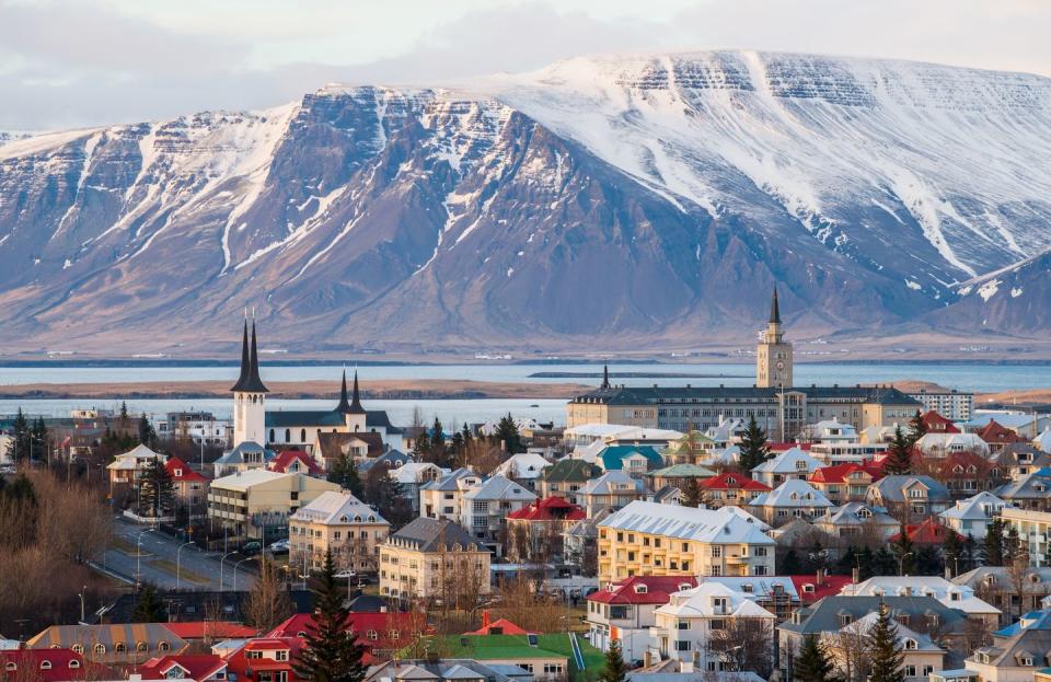 3) Reykjavik, Iceland