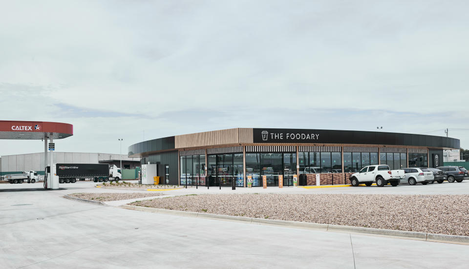 The ‘luxurious’ service station was unveiled in Melbourne’s west. Source: Supplied/Lisa Cohen