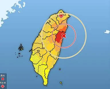 <strong>地震頻傳，昨（22）晚間出現的顯著有感地震，超過250次以上。（圖／地牛wake up）</strong>