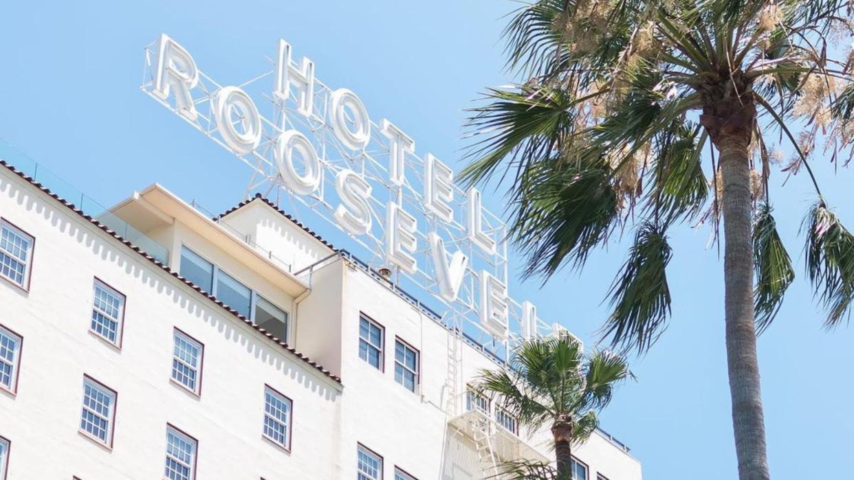 The Hollywood Roosevelt Hotel, en Los Ángeles. (Foto: Instagram).