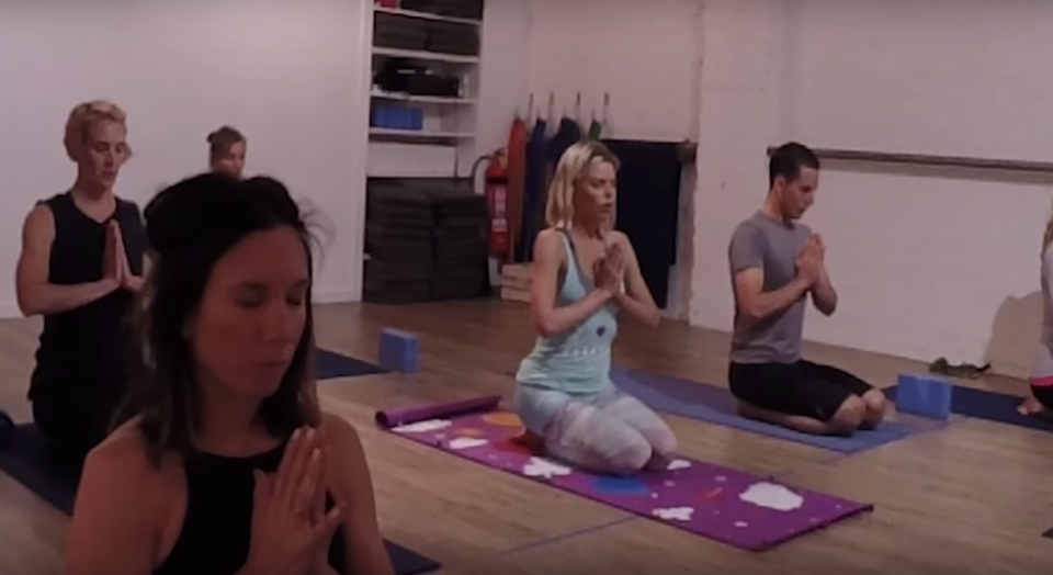 Sophie Monk and Jackie O hilariously pranked a yoga class four years ago. Source: KIIS FM