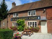 <p><span>Exposed beams, open log fires and leather chesterfield sofas welcome you in <span>here</span> after a morning's traipse through the surrounding Test Valley. Dishes include pub classics such as prawn cocktail and pies, as well as trout from the nearby River Test. [Photo: The Bear & Ragged Staff]</span> </p>