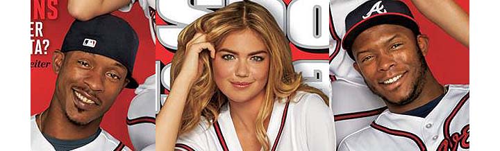 Kate Upton Lands on Sports Illustrated Cover, Joins Justin, B.J. Upton for  Photo Shoot (Photos) 