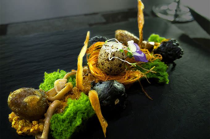 Experimental dining at Labyrinth Restaurant. Photo: Labyrinth