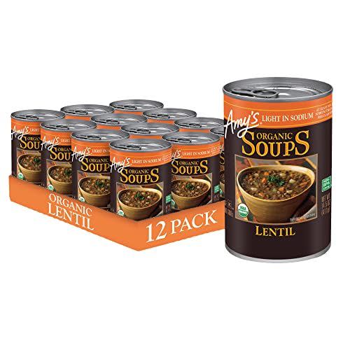 28) Amy's Organic Lentil Soup