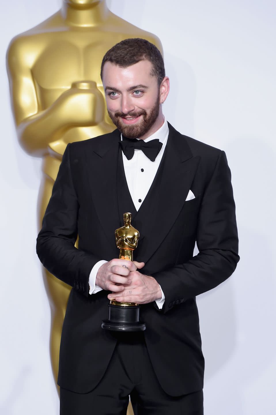 2016: When Sam Smith thought he was the first gay man to win an Oscar.