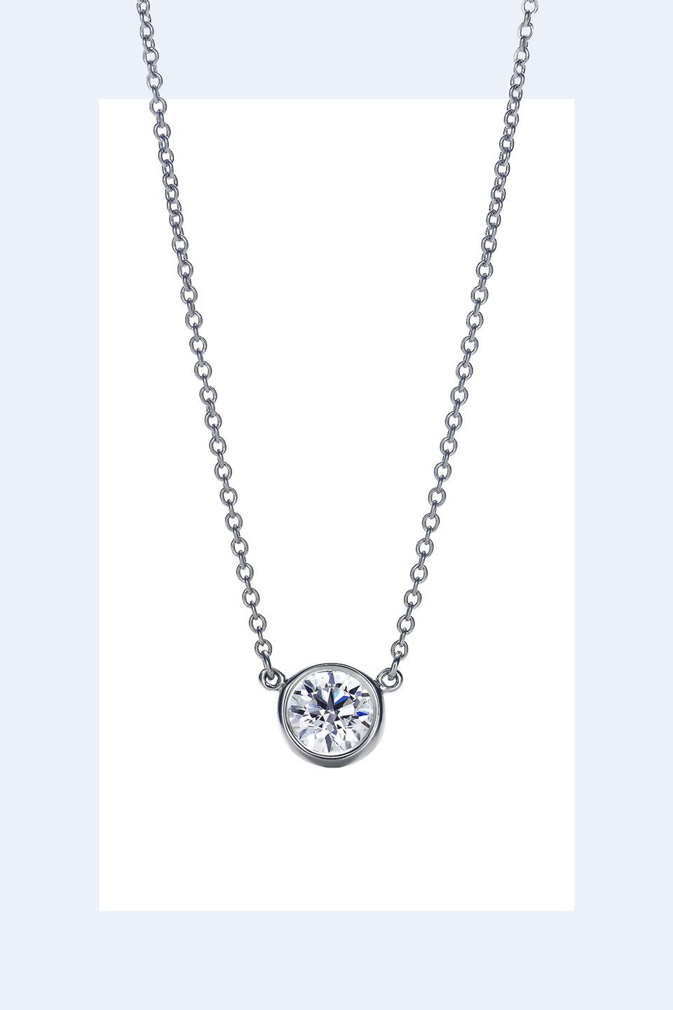 <p><a class="link " href="https://www.tiffany.com/jewelry/necklaces-pendants/elsa-peretti-diamonds-by-the-yard-pendant-GRP00436/" rel="nofollow noopener" target="_blank" data-ylk="slk:SHOP NOW;elm:context_link;itc:0;sec:content-canvas">SHOP NOW</a> <em>Elsa Peretti Diamonds by the Yard Single Diamond Pendant, $900</em></p><p>"A lot of women tend to wear big statement necklaces and I think that more often than not it looks unsophisticated and cheap. It can make an outfit pop in the wrong way. It’s chicer to err on the side of minimalism." —<em><a href="http://www.andrewgelwicks.com/" rel="nofollow noopener" target="_blank" data-ylk="slk:Andrew Gelwicks;elm:context_link;itc:0;sec:content-canvas" class="link ">Andrew Gelwicks</a></em></p>