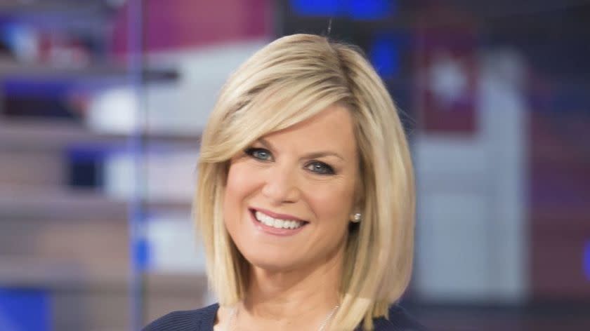 This undated image released by Fox News Channel shows anchor Martha MacCallum who will co-host the network's midterm election coverage with Bret Baier. MacCallum's role since joining Fox in 2004 has been to translate exit poll results for election night viewers. (Fox News Channel via AP)