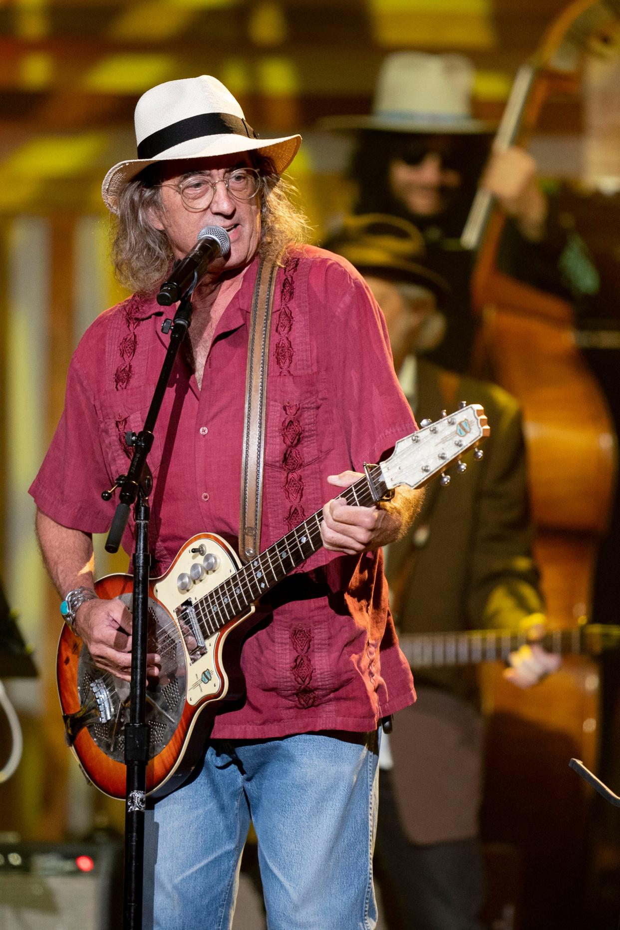 James McMurtry, shown during the American Music Honor and Awards show at the Ryman Auditorium in Nashville in 2022, will head to Tallahassee for a show at The Moon on Feb. 15, 2024.