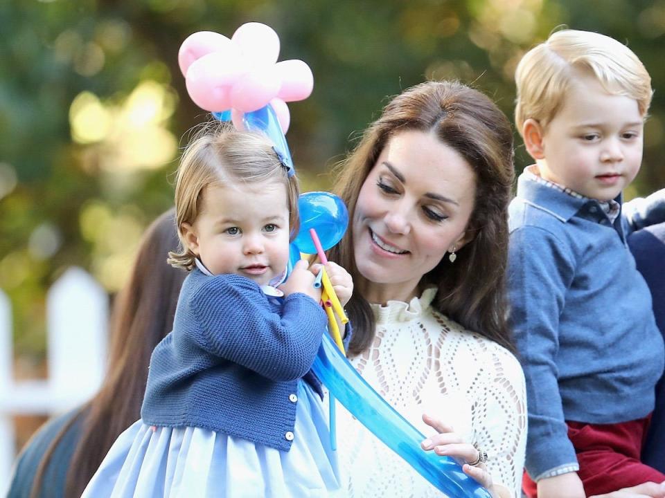 Kate Middleton Princess Charlotte Canada