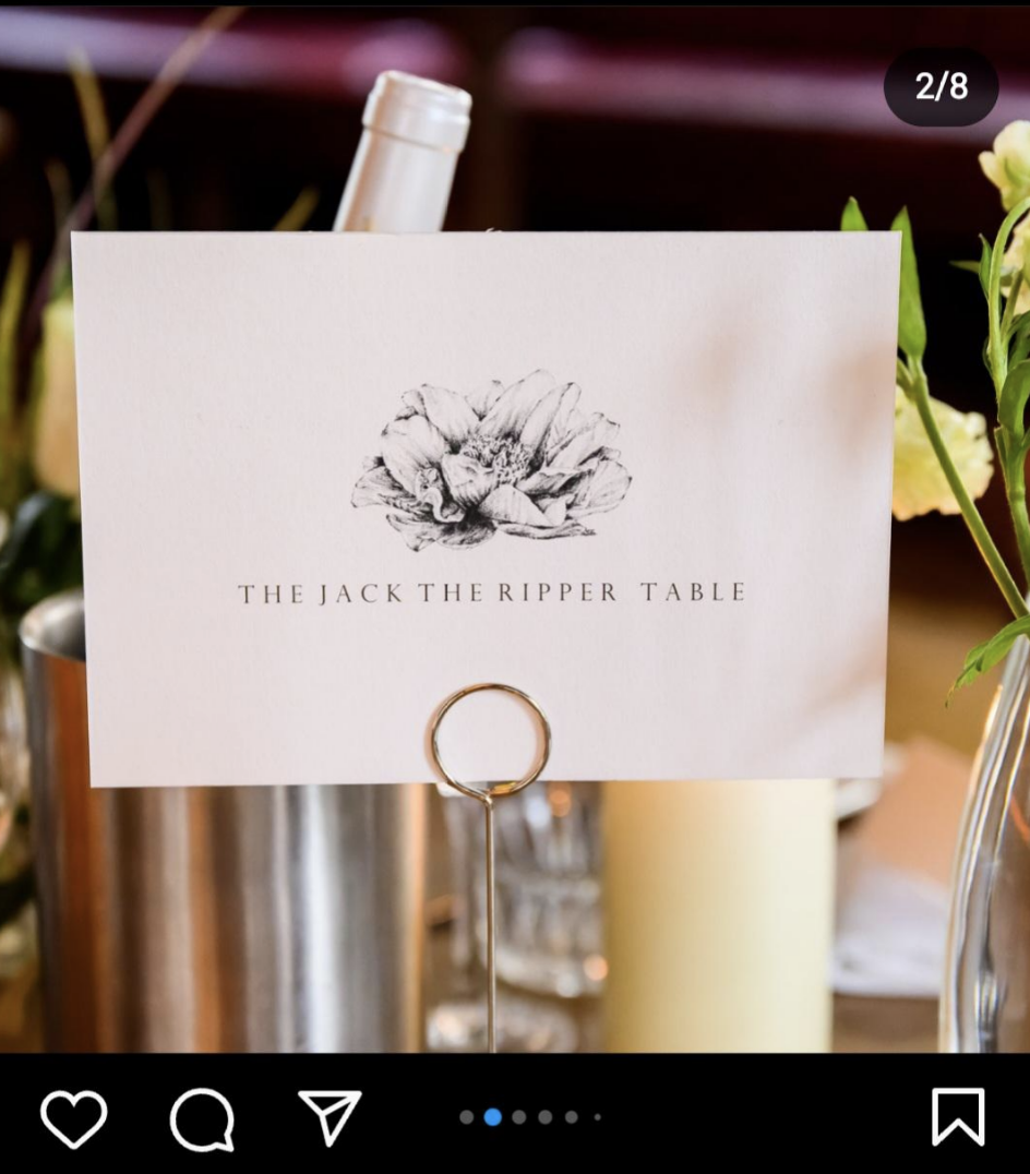 "The Jack the Ripper Table"