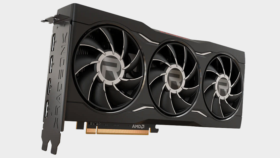  AMD RX 6750 XT graphics card. 