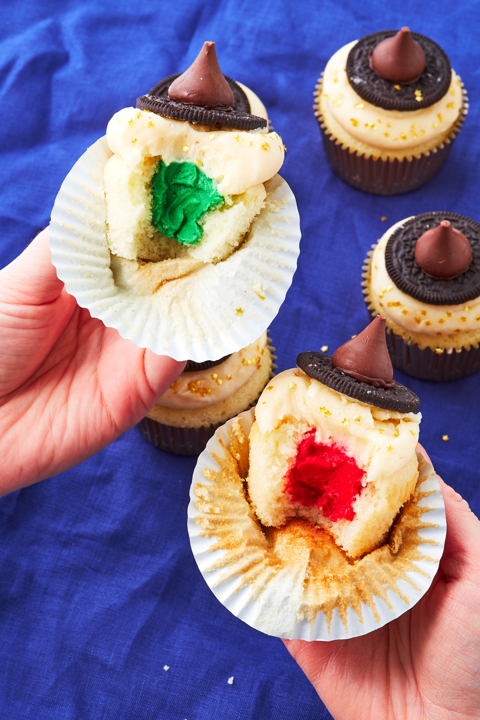 Sorting Hat Cupcakes