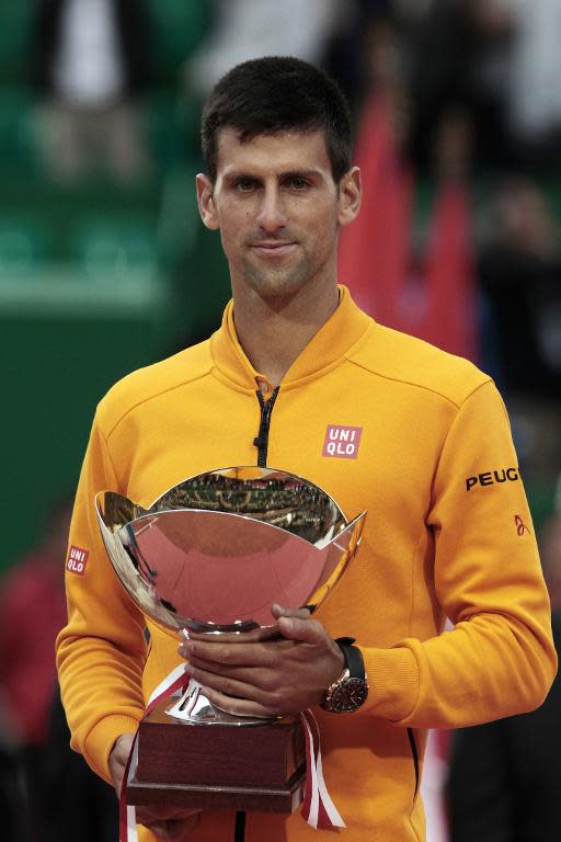 Novak Djokovic's victory in Monaco on April 19, 2015, was his 17th straight win of the season