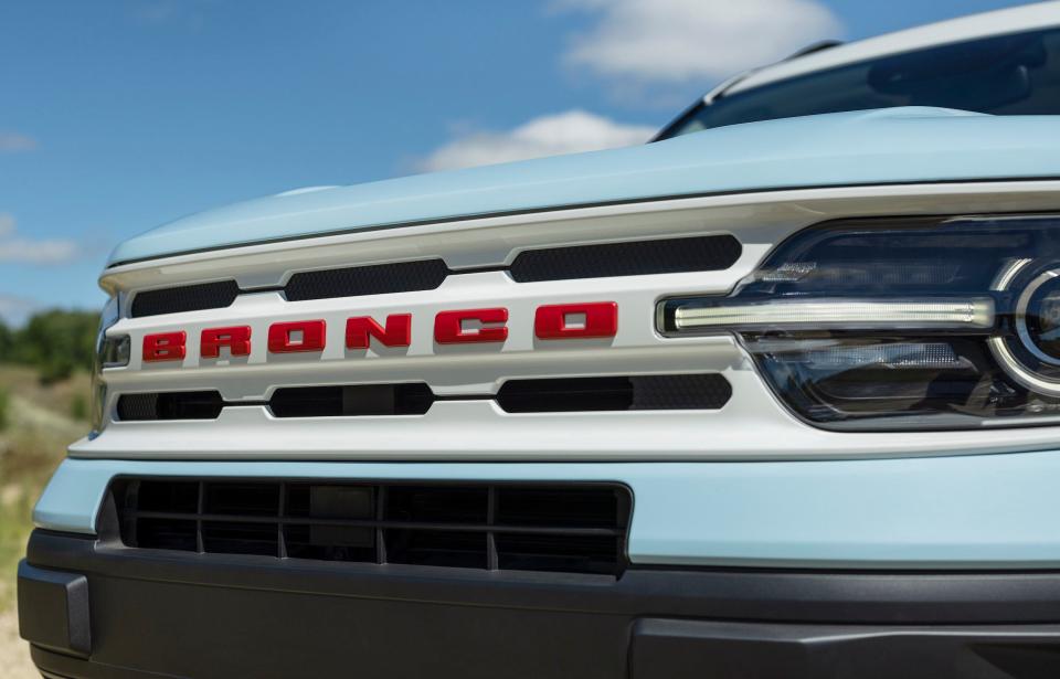 The Ford Bronco Sport Heritage Edition.