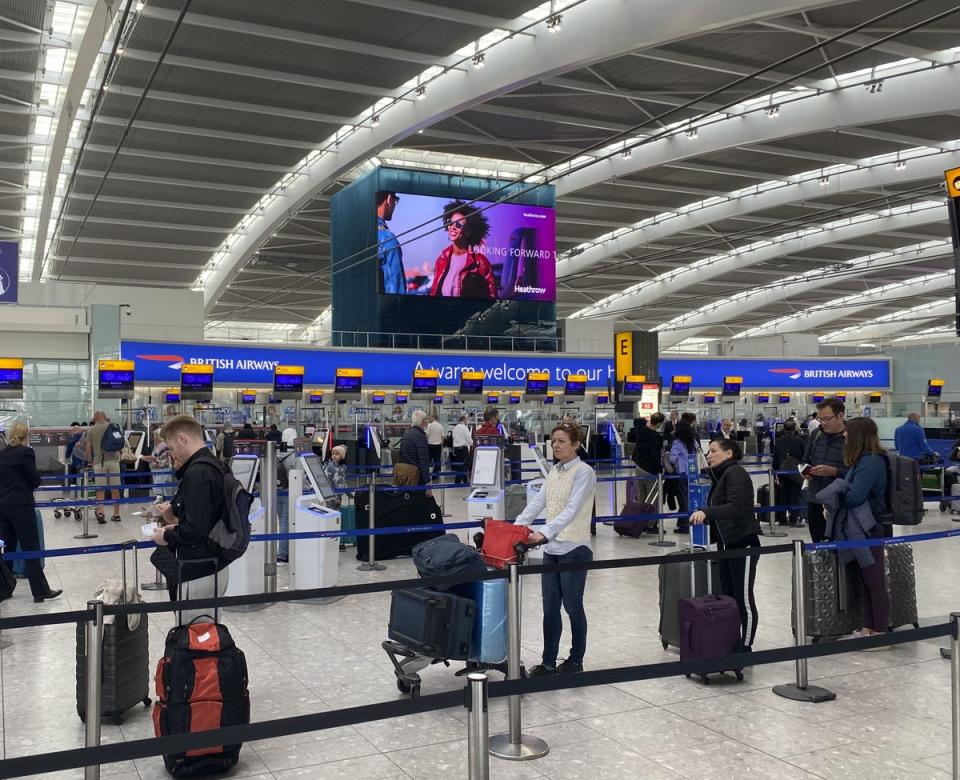 Heathrow Airport must reduce its passenger charges amid a surge in demand for travel, the aviation regulator has announced (Steve Parsons/PA) (PA Wire)